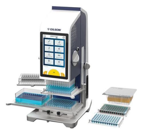 Pipetta motorizzata tipo PIPETMAN M96, P96x200M, 10-200 µL