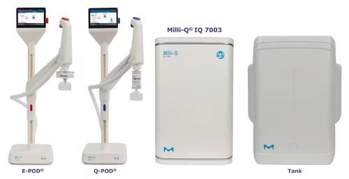 Sistema per la purificazione di acqua ultrapura e pura Milli-Q® IQ 7003