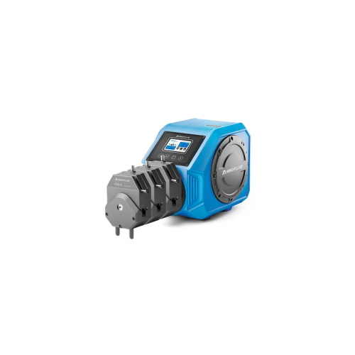 Pompa peristaltica industriale HP600 3*YZ35-II, velocità variabile 0.1-600 rpm, flow rate 0.211... 3100mL/min, inversione di direzione, avvio/arresto, erogazione a tempo, display LCD 4.3", RS485/232, protezione IP66/IP67/IP68 