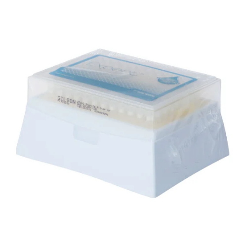 Puntali con filtro PIPETMAN EXPERT range 1 - 20 µL, DNAse/RNAse/Pirogeni free, low retention, sterili in rack 8x96 (768 pz)
