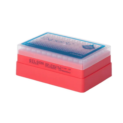 Puntali con filtro PIPETMAN EXPERT range 0.1 - 10 µL, DNAse/RNAse/Pirogeni free, bassa ritenzione, sterili in rack 10x96 (960pz)