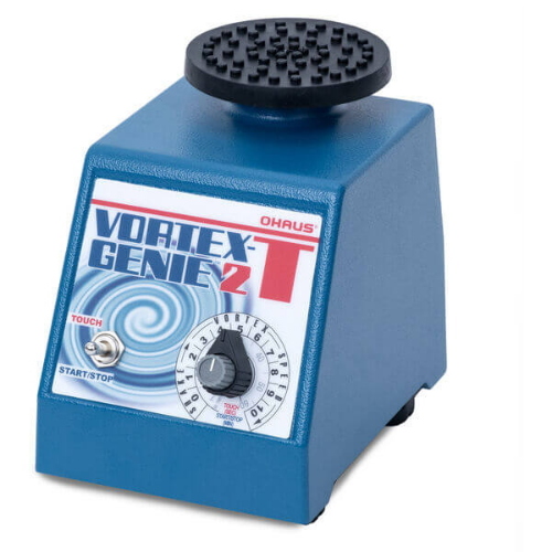 Agitatore Vortex Genie 2T (SI-T256EU), controllo analogico, velocita 600 - 3200 rpm, orbita 4 mm, timer 1-60 sec./1-60 min.