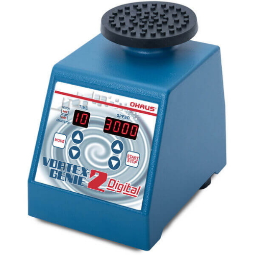 Agitatore Digital Vortex Genie V2A (SI-A556EU), controllo digitale, display LED rosso, velocita 500 - 3000 rpm, orbita 3.5 mm, timer 1-99 min.