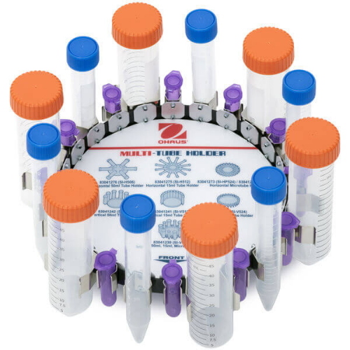 Supporto verticale SI-V525 per provette da 50 ml, 15 ml e microtubi