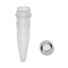 Microprovetta a fondo conico 1.5 mL, con tappo a vite, sterile (500 pz)