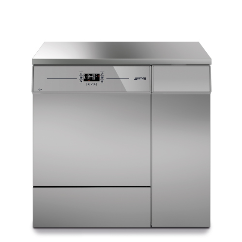 Lavavetrerie da laboratorio GWF29-S0-000, con sistema di asciugatura, con seconda pompa peristaltica, lavaggio fino a 95°C, porta a battente in acciaio, display LCD, 20 programmi disponibili + 20 customizzabili