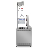 Autoclave verticale da laboratorio VLS60G, capacita 60 L, campo temperatura 60-136 °C, porta a battente in acciaio inox, display LCD, 20 programmi standard + 20 customizzabili