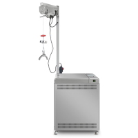 Autoclave verticale da laboratorio VLS60G, capacita 60 L, campo temperatura 60-136 °C, porta a battente in acciaio inox, display LCD, 20 programmi standard + 20 customizzabili