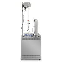Autoclave verticale da laboratorio VLS100GCSVF, capacita 100 L, campo temperatura 60-136 °C, con raffreddamento rapido, pompa del vuoto,sist. contropressione porta a battente in acciaio inox, display LCD, 20 programmi standard + 20 customizzabili + 2 test