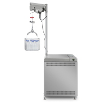 Autoclave verticale da laboratorio VLS100G, capacita 100 L, campo temperatura 60-136 °C, porta a battente in acciaio inox, display LCD, 20 programmi standard + 20 customizzabili