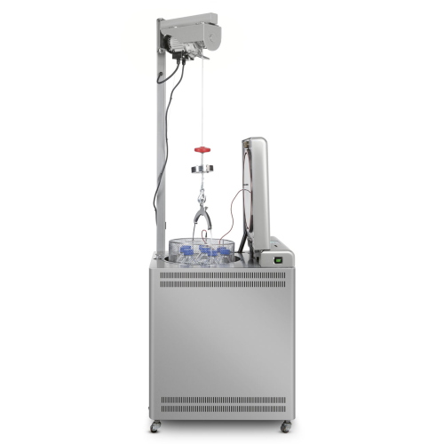 Autoclave verticale da laboratorio VLS100G, capacita 100 L, campo temperatura 60-136 °C, porta a battente in acciaio inox, display LCD, 20 programmi standard + 20 customizzabili