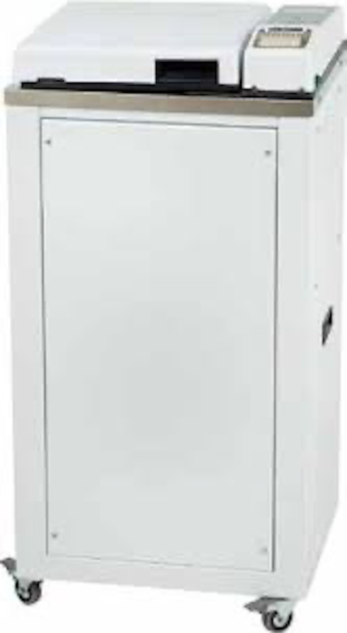 Autoclave verticale da laboratorio AVS23L, campo temperatura 105-135 °C, capacita 23 L, porta in acciaio inox, display LCD,