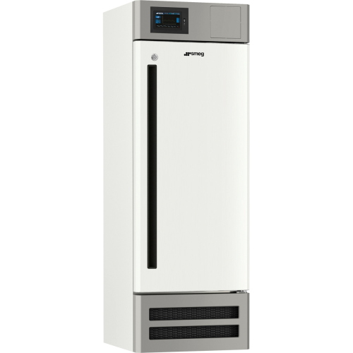 Frigorifero professionale Smeg Evolution FV25C1EVO, capacita 250 L, range temperatura +2/+12 °C, con porta cieca, display touch screen LED, allarme sonoro e visuale