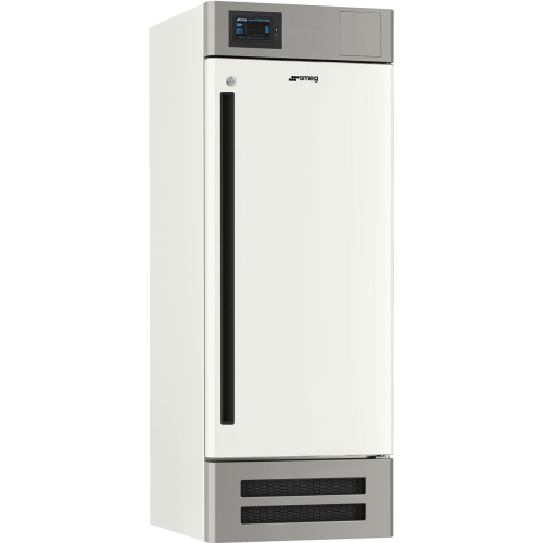 Frigorifero professionale Smeg Evolution FV52C1EVO, capacita 520 L, range temperatura +2/+12 °C, con porta cieca, display touch screen LED, allarme sonoro e visuale