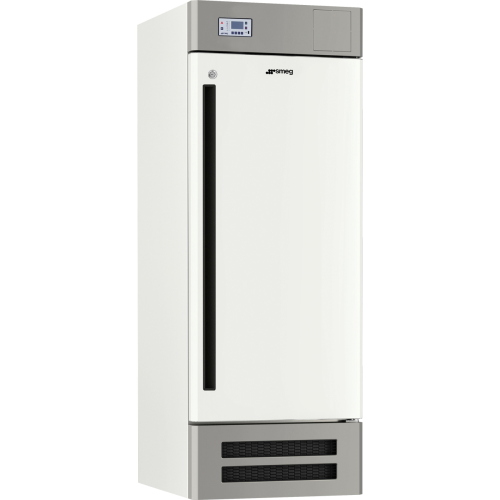 Frigorifero professionale Smeg Basic FV52C1A, capacita 520 L, range temperatura +2/+12 °C, con porta cieca, display LCD, allarme sonoro e visuale