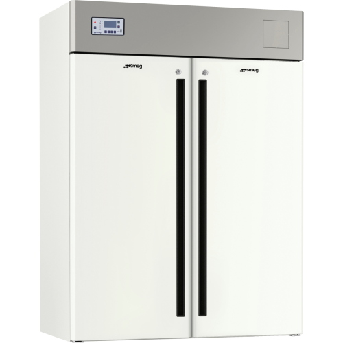 Frigorifero professionale Smeg Basic FV140C2A, capacita 1400 L, range temperatura +2/+12 °C, con doppia porta cieca, display LCD, allarme sonoro e visuale