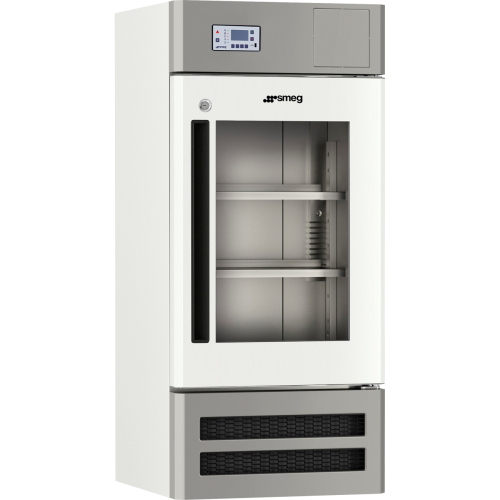 Frigorifero professionale Smeg Basic FV15G1A, capacita 150 L, range temperatura +2/+12 °C, con porta in vetro, display LCD, allarme sonoro e visuale