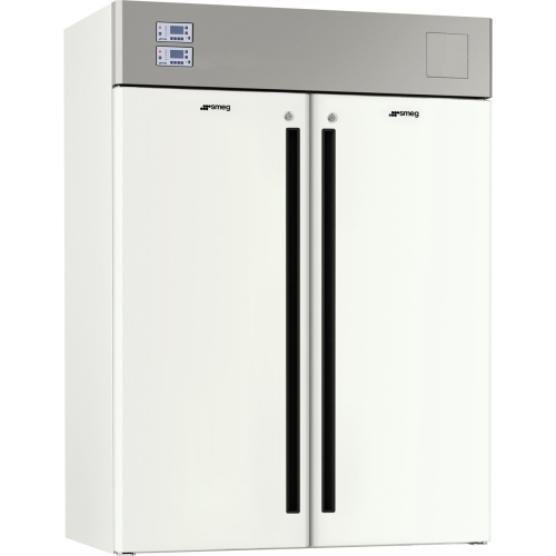 Frigorifero doppia temperatura Smeg Basic DTP140CA, capacita 1400 L, range temperatura +2/+12 °C, con doppia porta cieca, display LCD, allarme sonoro e visuale