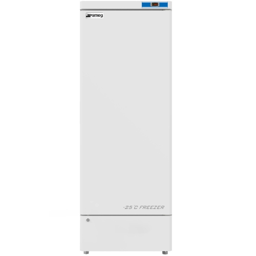 Congelatore professionale Smeg Essential SMF270, capacita 270 L, range temperatura -10/-25 °C, con porta cieca, display LCD, allarme sonoro e visuale