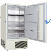 Ultracongelatore professionale Smeg Essential SMU678, capacita 678 L, range temperatura -40/-86 °C, con porta cieca, dimensioni esterne 1090x1025x1965, display touch screen, allarme sonoro e visuale, 
