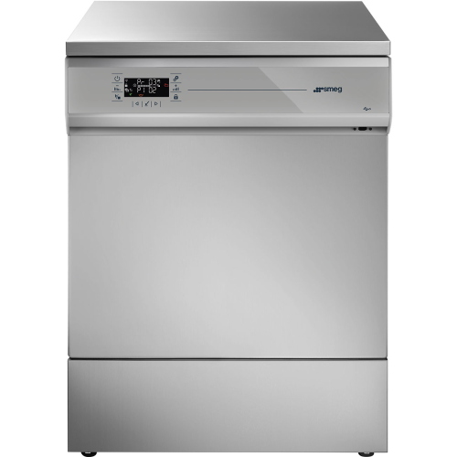 Lavavetrerie da laboratorio GW1260-S0-000, con sistema di asciugatura, con seconda pompa peristaltica per detergente liquido, lavaggio fino a 95°C, porta a battente in acciaio, display touch a colori, 20 programmi disponibili + 20 customizzabili