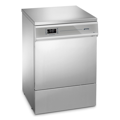 Lavavetrerie da laboratorio GW1260-S0-000, con sistema di asciugatura, con seconda pompa peristaltica per detergente liquido, lavaggio fino a 95°C, porta a battente in acciaio, display touch a colori, 20 programmi disponibili + 20 customizzabili