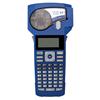 Etichettatrice automatica portatile da laboratorio M210, display LCD retroilluminato, tastiera alfanumerica con simboli speciali, doppio sistema di taglio, alimentazione a batterie