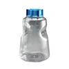 Bottiglie di raccolta Steritop, polistirene (PS), volume 1000 mL, colore chiaro con cappuccio blu, sterilizzate per irradiazione, sterile (12 pz)