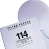 Qualitative filter paper, Grade 114 circles, diam. 125 mm, pore size 25 µm (100 pz)