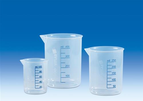 lysere Forbedre lejer Biogenerica Plastica durevole - Bicchieri - 1100012H Bicchiere di Griffin  in plastica PP, cap. 10 mL, graduazione permanente blu, con becco,  autoclavabili (1 pz)